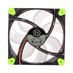 Thermaltake 120MM 1200RPM 3-Pin LED Case Fan - Green 
