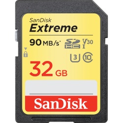 32GB SanDisk Extreme SDHC Class 10 Memory Card 