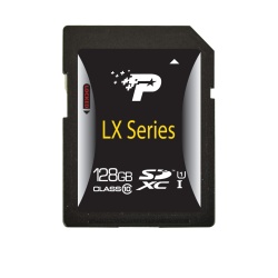 128GB Patriot LX Series SDXC Class 10 UHS-1 Memory Card