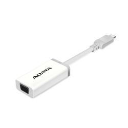AData USB-C to VGA Adapter - White