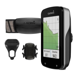 Garmin Edge 820 GPS Bundle with Premium Heart Rate Monitor and Cadence Sensor