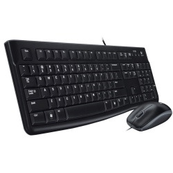 Logitech Desktop Keyboard and Mouse Combo MK120 - Spanish Layout