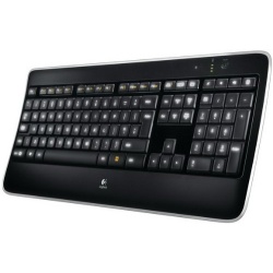 Logitech K800 RF Wireless Keyboard - Spanish Layout QWERTY
