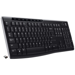 Logitech K270 RF Wireless Keyboard - Italian Layout QWERTY