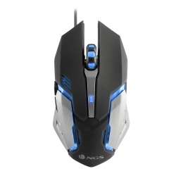NGS GMX-100 Gaming Mouse, 6 Buttons, 7 Colours LED
