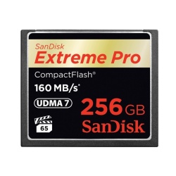 256GB SanDisk Extreme Pro CompactFlash Memory Card - 933x Speed Rating