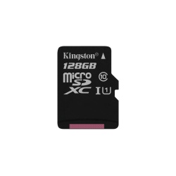 128GB Kingston Canvas Select microSD Memory Card CL10 UHS-I