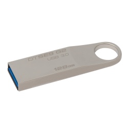 128GB Kingston DataTraveler SE9 G2 USB 3.0 Flash Drive - Silver