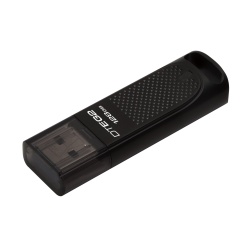 128GB Kingston DataTraveler Elite G2 USB 3.1 Flash Drive - Black