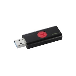 256GB Kingston DataTraveler 106 USB 3.0 Flash Drive - Black/Red