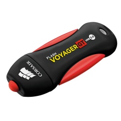 128GB Corsair Flash Voyager GT USB 3.0 Flash Drive  - Black/Red