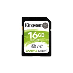 16GB Kingston Canvas Select SDHC Memory Card UHS-I CL10