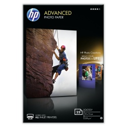 HP Glossy 4x6 Advanced Photo Paper - 25 sheets