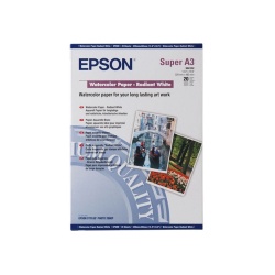 Epson Textured Matte A3+ 13x19 Watercolor Photo Paper - 20 sheets