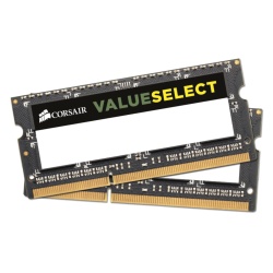 16GB Corsair Value Select DDR3 SO-DIMM 1333MHz CL9 Dual Channel Laptop Kit (2x 8GB)