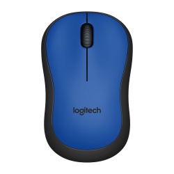 Logitech M220 Silent Wireless Mouse - Blue