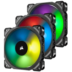 Corsair ML120 Pro PWM RGB 120mm Computer Case Fans - Triple Pack