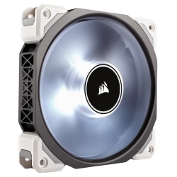 Corsair ML120 Pro PWM LED 120mm Premium Magnetic Levitation Computer Case Fan - White