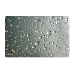 Allsop Widescreen Mouse Pad - Metallic Raindrops