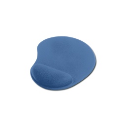 Ednet Gel Mouse Pad w/Wrist Rest - Blue