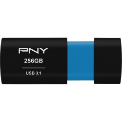 256GB PNY Elite-X Fit USB 3.1 Type-A Flash Drive - Black