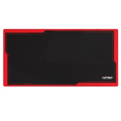 Nitro Concepts DM16 Mouse Pad - Black, Red