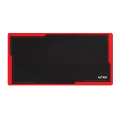 Nitro Concepts DM12 Mouse Pad - Black, Red