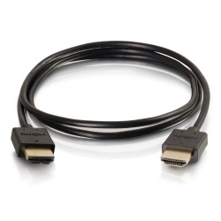 C2G 1ft Ultra Flexible High Speed HDMI Type-A Cable w/Low Profile Connectors