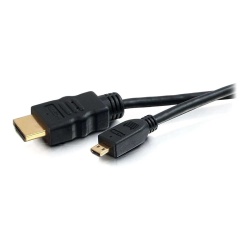 C2G 3ft High Speed HDMI Type-A to HDMI Type-D (Micro) Cable w/Ethernet