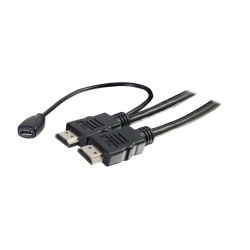 C2G 6ft High Speed HDMI to USB Cable w/Built-In Power Inserter