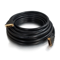 C2G 75ft Pro Series Single Link DVI-D Digital Video Cable - Black