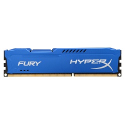 8GB Kingston HyperX Fury DDR3 1866MHz CL10 Memory Module Upgrade - Blue