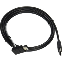 C2G 3.3ft eSATA to eSATA Angled Cable