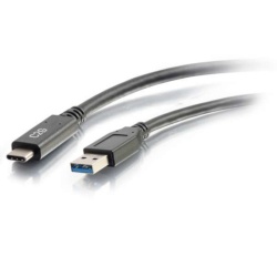 C2G 10ft USB-C 3.0 to USB-A 3A Bi-directional Cable