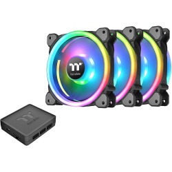 Thermaltake Riing Trio 12 RGB 120mm Computer Case Fans - Triple Pack