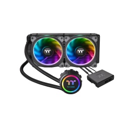 Thermaltake Floe Riing 240 120mm RGB Premium Edition Dual Fan Liquid CPU Cooler