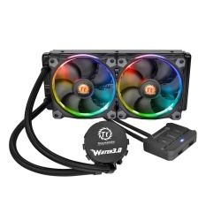 Thermaltake Water 3.0 Riing 240 RGB 120mm Dual Fan Liquid CPU Cooler