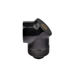 Thermaltake Pacific G1/4 90° Cooling Adapter Fitting - Black