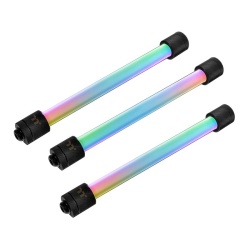 Thermaltake Pacific G1/4 16mm OD 12mm ID RGB Plus Tube Cooling Fittings - 6 Pack