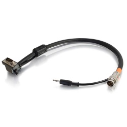 C2G 1.5ft RapidRun/Stereo to Angled VGA Cable