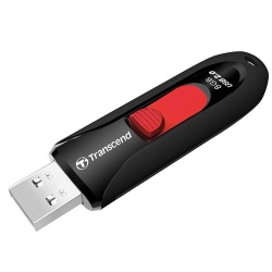 8GB Transcend JetFlash 590 USB2.0 Flash Drive w/ sliding USB connector