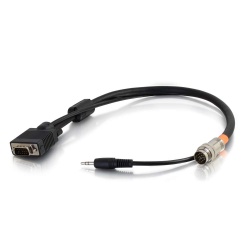 C2G 10ft RapidRun to VGA/Stereo Cable