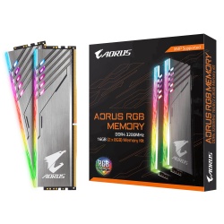 16GB Gigabyte Aorus RGB DDR4 3200MHz CL16 Dual Channel Kit (2x 8GB)