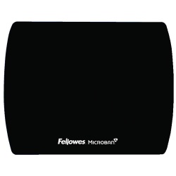 Fellowes Microban Ultra Thin Mouse Pad - Black