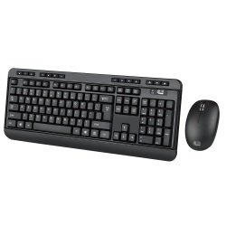 Adesso Easy Touch Wireless Optical Mouse and Keyboard Combo - US English Layout