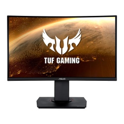 ASUS TUF Gaming VG24VQ 1920 x 1080 pixels Full HD LED Curved Gaming Monitor - 23.6 in