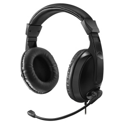 Adesso Xtream H5 Wired Multimedia Headphones w/Microphone