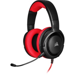 Corsair HS35 Wired Stereo Gaming Headset w/Microphone - Red