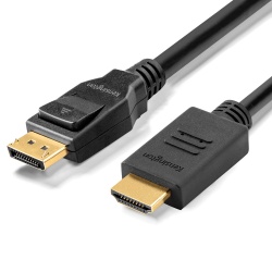 Kensington 6ft Passive Uni-directional DisplayPort to HDMI Cable