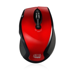 Adesso iMouse M20R Wireless Optical Mouse - Red